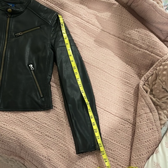 Polo faux leather jacket - Picture 11 of 11